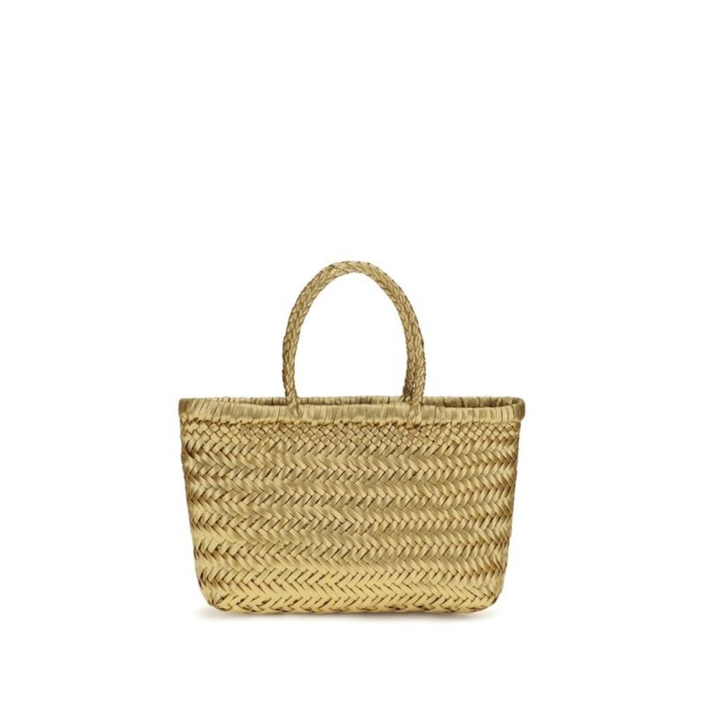 Dragon Diffusion Gold Calf Leather Bos Taurus Women's Handbag